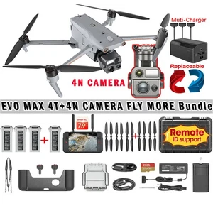 2025 Autel Robotics Evo Max 4t v2 4n 8k Drone Laser Range Finder Fly More Bundle - Picture 1 of 22