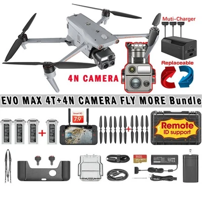 2025 Autel Robotics Evo Max 4t v2 4n 8k Drone Laser Range Finder Fly More Bundle - Image 1 of 4