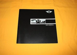 Mini Cooper S 2001 Prospekt Brochure Prospetto Depliant Catalog Catalogo BMW - Bild 1 von 3