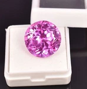 AAA natürlicher makelloser Ceylon rosa Saphir unbeheizt loser Edelstein 24,25 ct - Bild 1 von 7