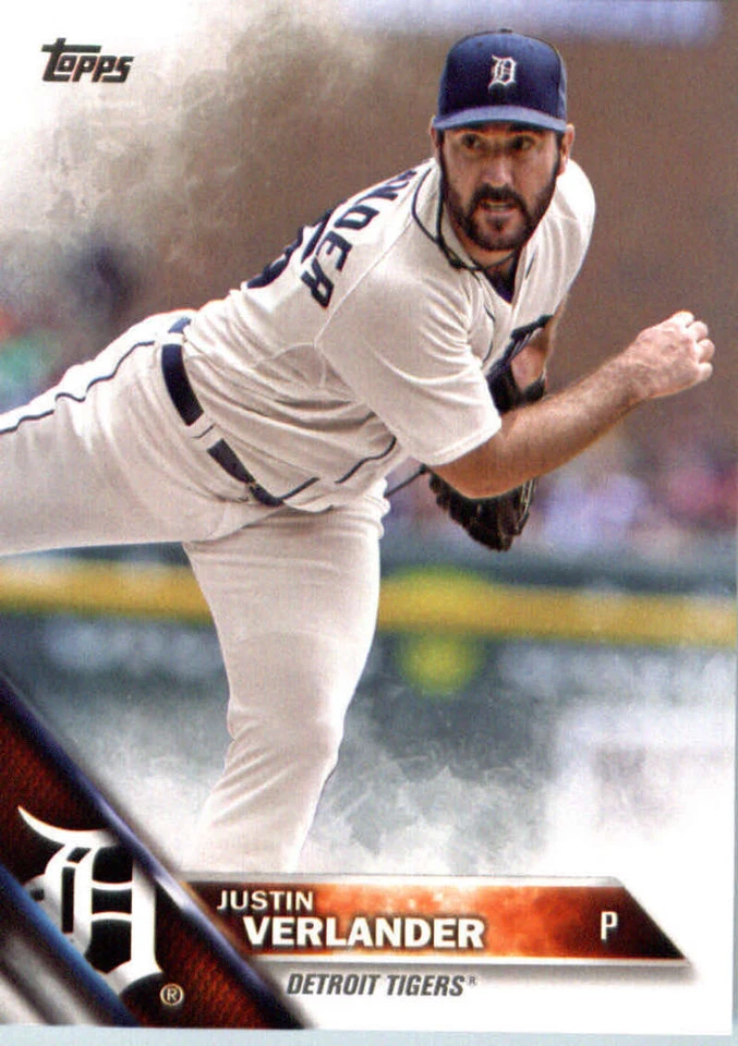 2016 Topps Mini #255 Justin Verlander Tigers - Image 1 of 1