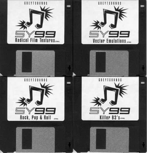 Yamaha SY99 Synth Patches - 4 Disk Set - Ready to load in your SY99 - Bild 1 von 1