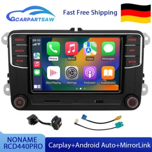 NONAME RCD440 PRO 187B Android Auto Carplay RCD330 Autoradio für VW Caddy Tiguan - Bild 1 von 17