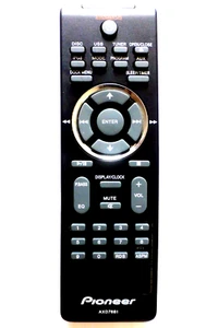 PIONEER CD IPOD IPHONE DOCK HIFI REMOTE CONTROL AXD7681 for XEM11 XEM21 - Picture 1 of 1