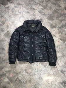 DIESEL Vintage Puffer Down Jacket Black Women’s Size S - Picture 1 of 18