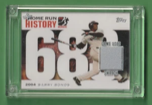 Barry Bonds - 2022 Jersey Fusion 2004 Topps 683 Home Run History GU Jersey Patch - Picture 1 of 2