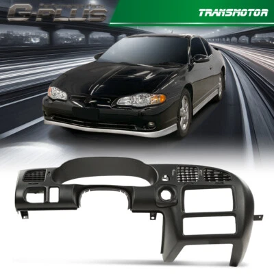 Fit For Chevy 2000-2005 Monte Carlo Dash Bezel Radio Surround Cluster Trim - Image 1 of 4