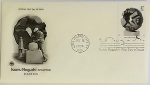 100 USPS PCS Isamu Noguchi 2004 37c Stamp FDC 3859 First Day Issue NEW - Picture 1 of 1