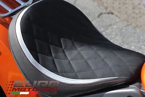 Luimoto Diamond Suede Seat Cover For Rider 5 Colors For Indian Scout Sixty 15-20 - Picture 1 of 12