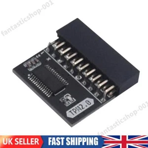 LPC 20 Pin Mainboard Card TPM2.0 Module for ASUS Gigabyte Motherboard - Afbeelding 1 van 11