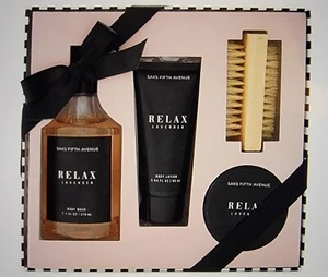 Relax 4-Piece Lavender Wellness Gift Set - Picture 1 of 3
