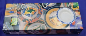 Elegant 12 pc set, DEMITASSE, ESPRESSO, COFFEE, TEA - Party set Original Box - Picture 1 of 7