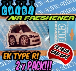 Car air freshener hanger for honda civic ek type r ek9 b16 b18 k20 touge chibi - Picture 1 of 3