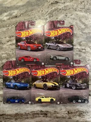2023 Hot Wheels Japanese Classics COMPLETE SET OF 5 CARS HLK15-D510 - Image 1 of 4