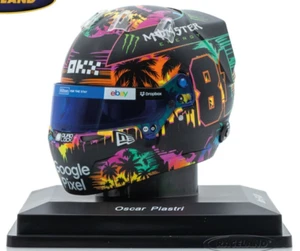 1/5 Spark Helmet Replica McLaren Miami GP 2024 - Oscar Piastri New Unopened - Picture 1 of 10