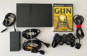 Sony PlayStation 2 PS2 Slim Console Bundle SCPH-77001 - Excellent Laser, All OEM - Picture 1 of 11