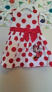 Mini Mouse 2 PC dress for girls. Rich Red/ White polka dot With Bloomers. - Picture 1 of 7
