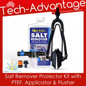 Boat Salt Remover Kit Engine Cleaner - Applicator + Dual Large Flusher Kit - Picture 1 of 5