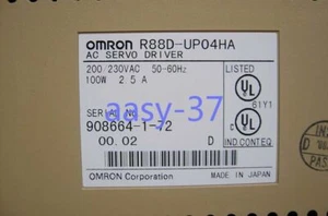 Servocontrolador OMRON R88D-UP04HA Reacondicionado ENVÍO RÁPIDO GRATUITO - Imagen 1 de 2