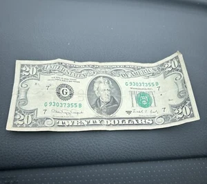 1988 Series A (G) Twenty Dollar Bill Old Currency Note Chicago Reserve  - Picture 1 of 2