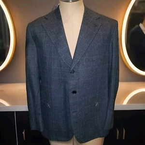 Marco Cimmino Napoli Men’s Wool Sport Coat Blazer Jacket Made In Italy 42 - Picture 1 of 4