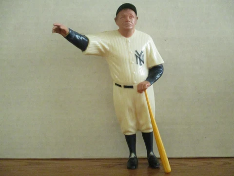 VINTAGE 1950's HARTLAND BABE RUTH w/BAT NEW YORK YANKEES HOF!! Cover