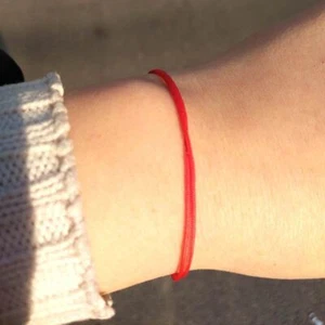 Thin Lucky Red String Bracelet - Cotton Strings Simple Couples Bracelets Jewel - Bild 1 von 12