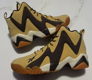 Reebok Kamikaze 2 Mid Sneakers Men's Size 12 Wheat Brown V72799 - Picture 1 of 3