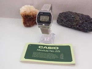 Casio TS-2000 Thermometer Herrenuhr Ø 35 mm Day Date Kalender Digital Vintage - Bild 1 von 8