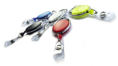 ADVANCED CARD BUREAU LTD Badge Reel - Premier Yo Yo Retractable ID Card Holder Free P&P Qty's 1-100