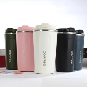 ☕Thermos Coffee Mug Stainless Steel Insulated Cup Portable Car Insulated Water - Picture 1 of 10