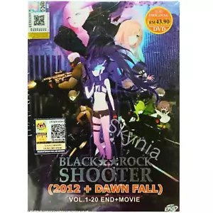Black Rock Shooter (2012+Dawn fall) ENG sub VOL. 1 - 20 END + movie anime DVD - Picture 1 of 5