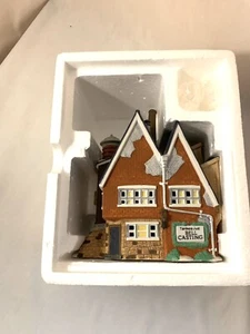 Department 56 New England Village "Yankee Jud Bell Casting" - Picture 1 of 6