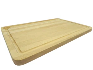 Very big wooden chopping board beech wood - professional 12'' x 18" (30 x 45 cm) - Picture 1 of 6