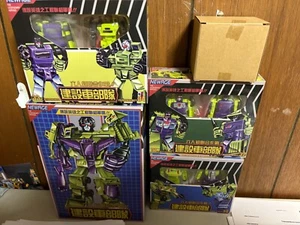 NewAge NA H34 Hephaestus - DEVASTATOR - Full Set 6 Figures & Body Combiner New! - Picture 1 of 1