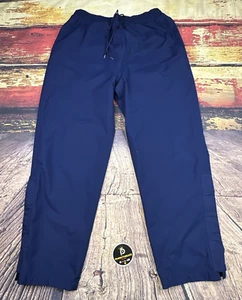 Wilson Golf Gore-Tex Rain Pants Mens XL Navy Windbreaker Zip Ankles Extra Large - Picture 1 of 14