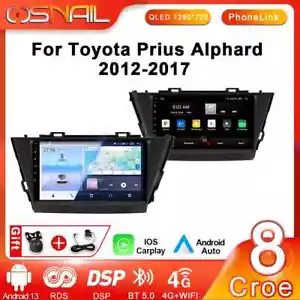 For Toyota Prius Plus V Alphard GPS Android Car Radio Multimedia Video Player - Picture 1 of 32