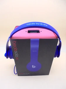 Kopfhörer Beats by Dr. Dre Solo HD lila, + Verpackung + Tasche + Anleitung, TOP - Bild 1 von 11