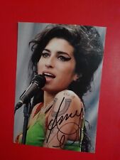 Amy Winehouse Signed Autographed Photo