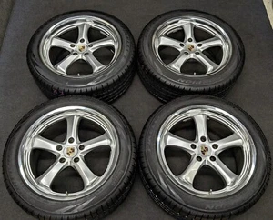 4 Porsche 958 Cayenne S GTS Turbo S 20" Wheels & Pirelli Winter Snow Tires - Picture 1 of 17
