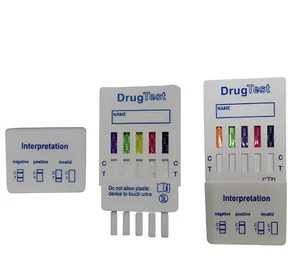 5-in-1 Drogentest: Schnelltest für THC, COC, OPI, AMP, MDMA - Bild 1 von 2
