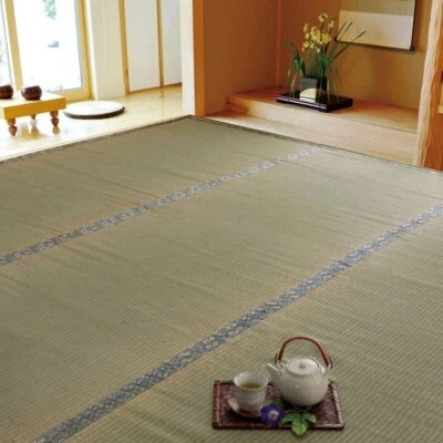 IKEHIKO Japanese Tatami Mat Igusa Carpet Washitsu Made in Japan Odor Control - Image 1 of 4