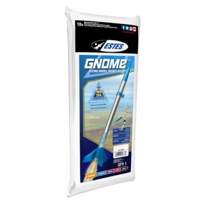 New Estes 0886 Gnome Beginner Flying Model Rocket Kit EST0886 Skill Level 1 - Image 1 of 4