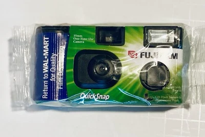 Expired Fujifilm Fuji Quicksnap Single Use Disposable 35mm Camera Flash 27 Photo - Image 1 of 4