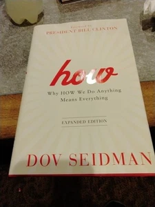 DOV SEIDMAN Signed Book ("HOW"-2011 Hardback Edition) - Foto 1 di 4