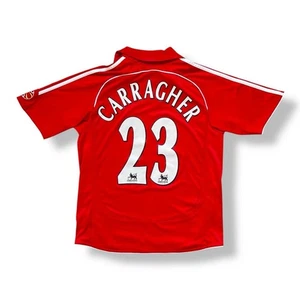 2005/06 Adidas Liverpool #23 CARRAGHER Home Soccer Jersey Football Shirt S-M - Picture 1 of 14
