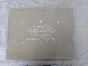 1908-1909 25th Annual Catalogue Central Business College, Sedalia Missouri - Bild 1 von 5
