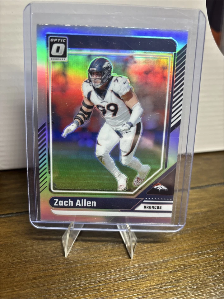 2024 Panini Donruss Optic - Zach Allen #61 Holo Prizm - Image 1 of 2