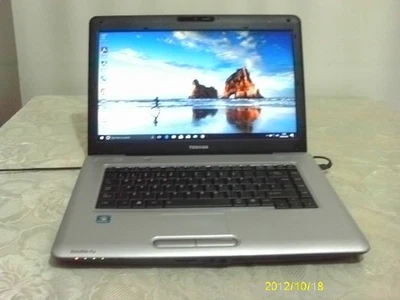 Toshiba Sat L450-11K. 160GB HDD, Win 10 Pro .(Ref:E49). - Image 1 of 4