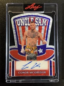 2025 Leaf Independence UFC Conor McGregor Auto - Silver Superfractor True #d 1/1 - Picture 1 of 2